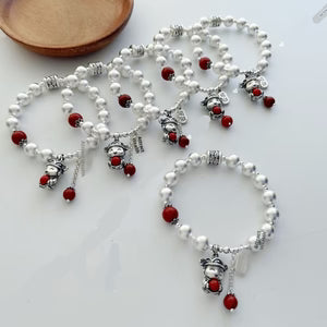 Fine Silver Lucky Fortune Cat Bracelet
