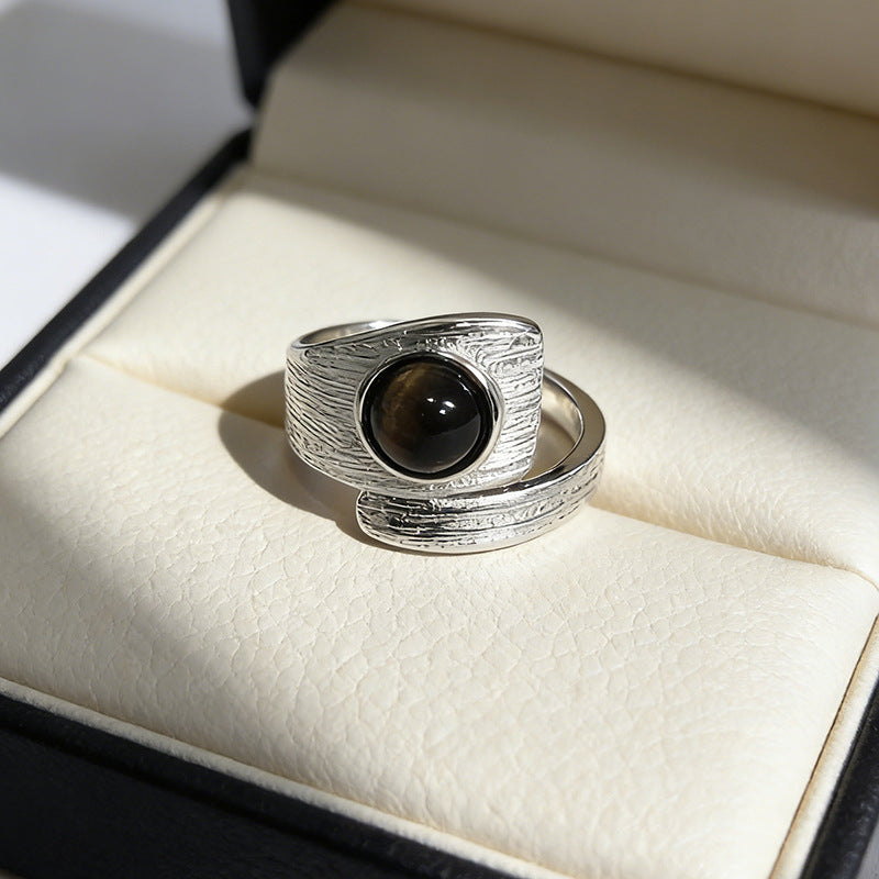 Tigers Eye Stone Ring