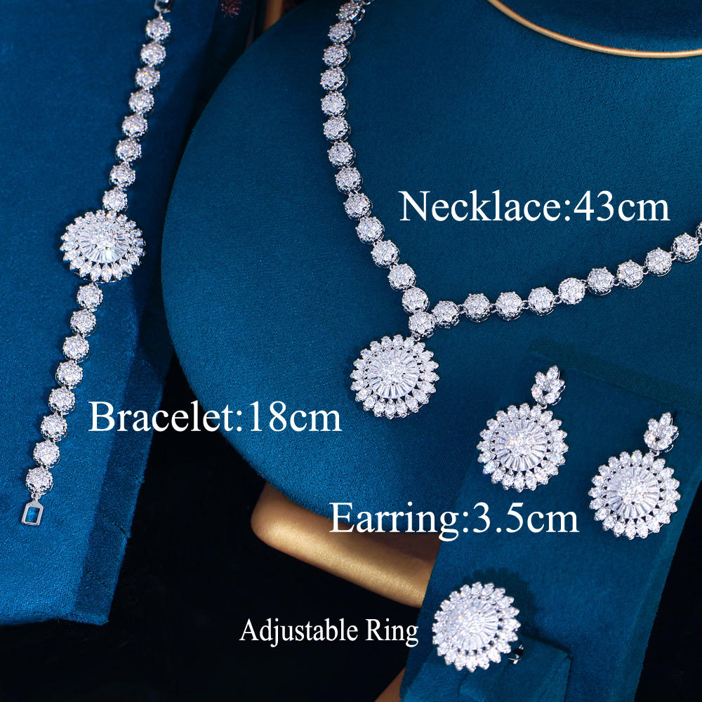 Zircon Jewelry Set