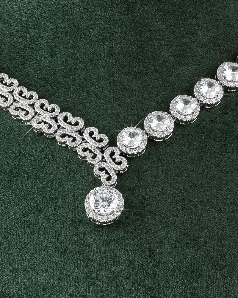 Crystal Link Jewellery Set