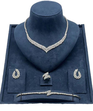 Leaf V-Neck Jewelry Set